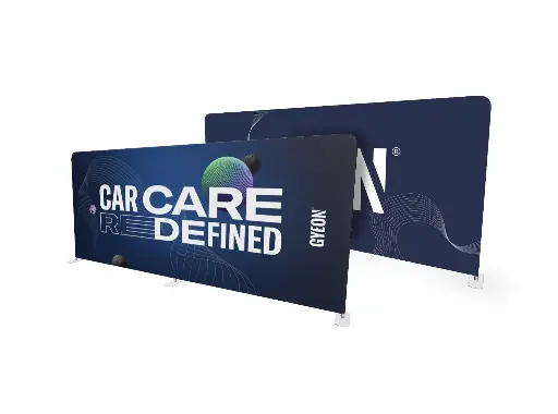 GYEON - Expo wall 500x230cm - CAR CARE x GYEON